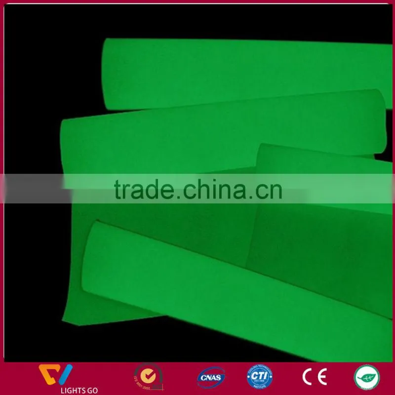 luminous fluorescent glow in the dark fabric for bags