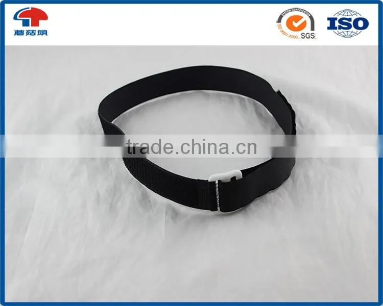 Medical braces used Elastic / Un-elastic Hook and Loop Strap with buckle