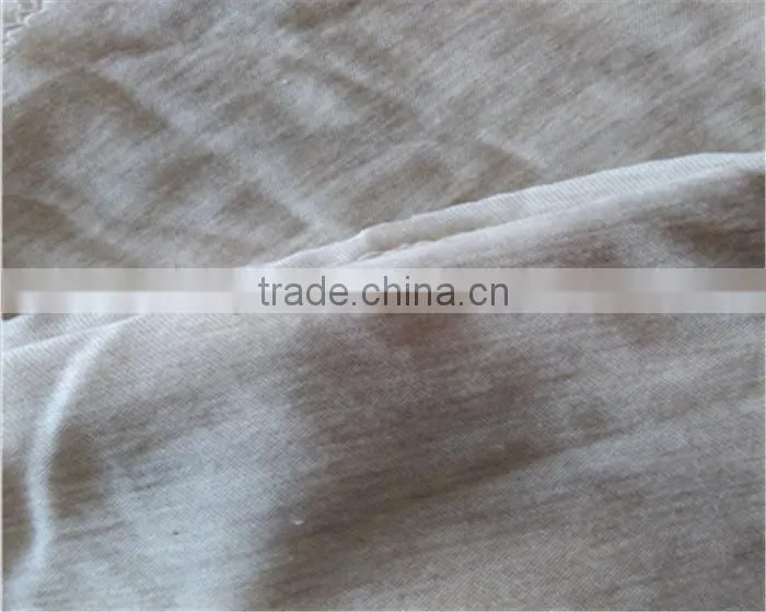 Cotton silver Jersey fabric for underwear Antibacterial 6% silver