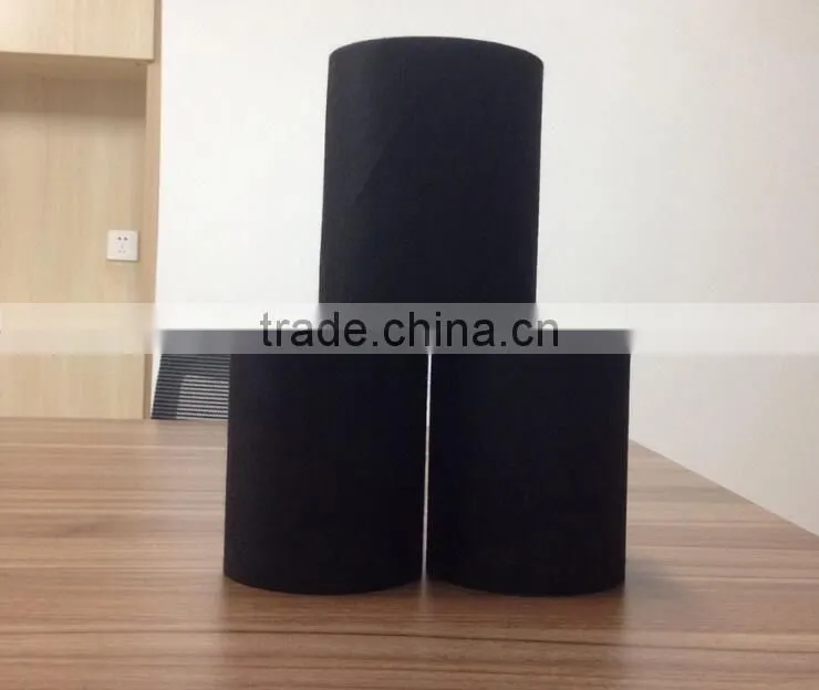 Activated carbon filter fabric for air cleaning