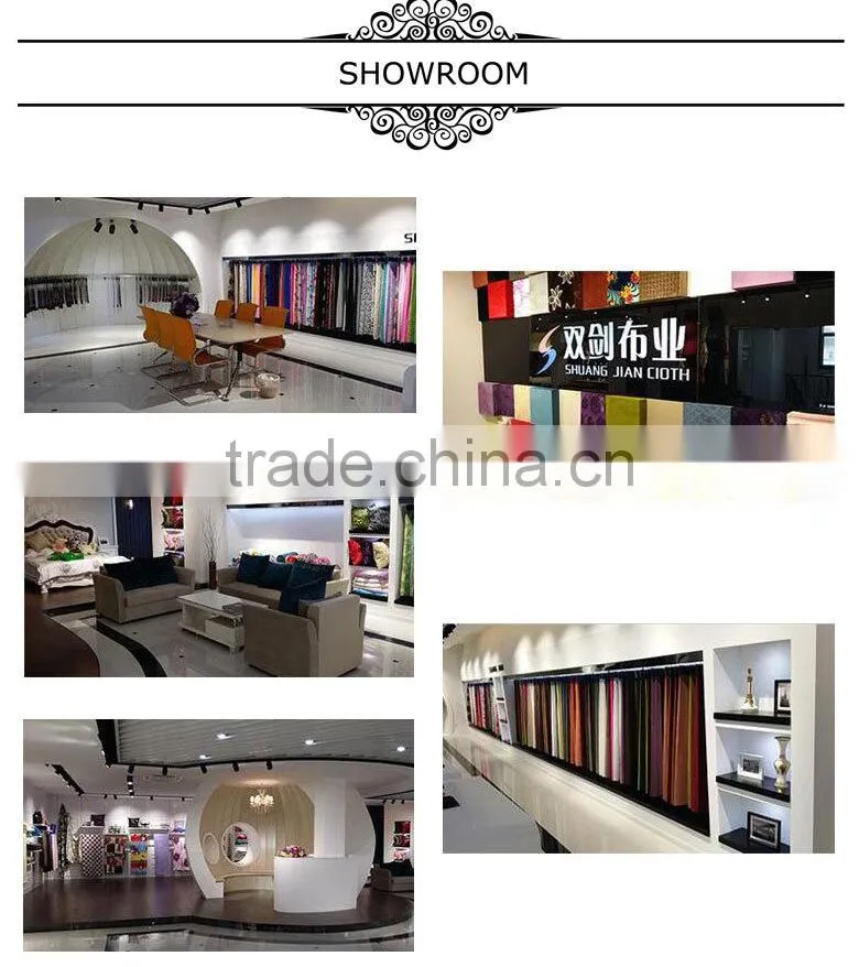 polyester spun velvet fabric for curtain