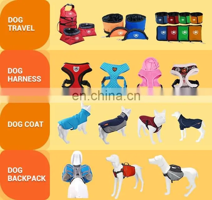Double Foldable Water Proof Camping Pet Travel Bowls Dog Food Bag