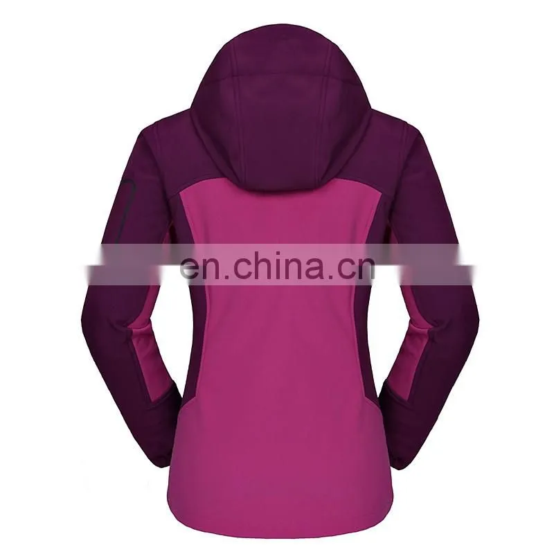 Women Windproof Softshell Jacket Casual Breathable Jacket