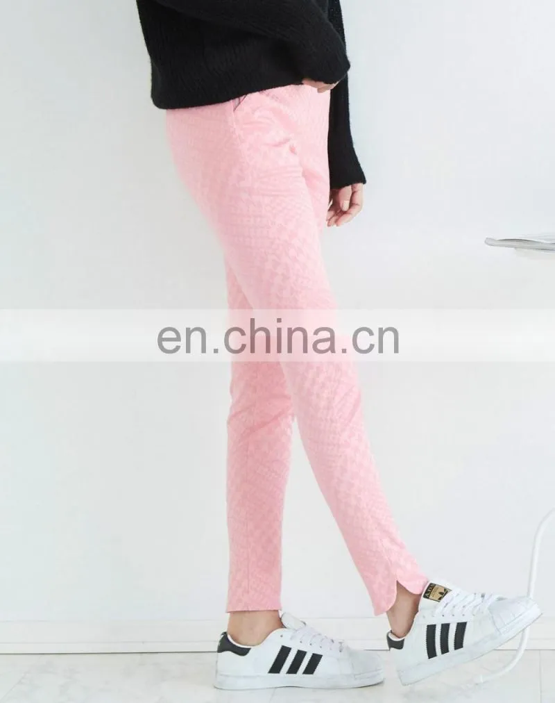 2016 hot sale high quality jeans training pants