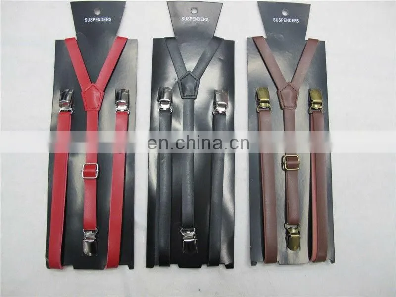 Good quality custom girl's suspenders women suspenders leather suspenders