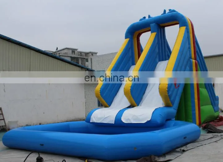 high quality Commercial grade inflatable water slide