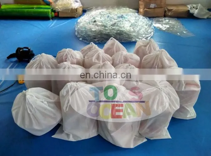 Super quality colorful inflatable human size zorb ball with EN15649