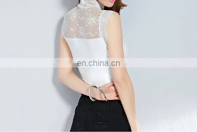 Customized women transparent sexy blouse