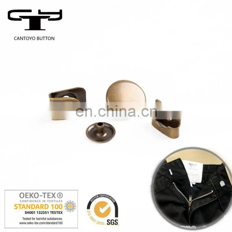 H65 brass suit pants hook and eye