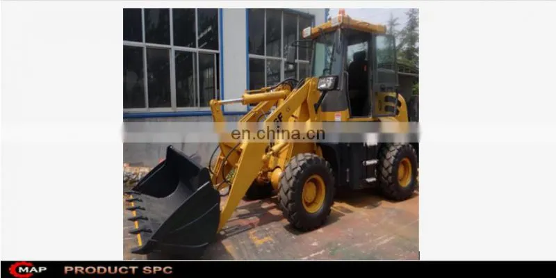 Construction Machinery mini wheel loader ZL16F front end loader prices