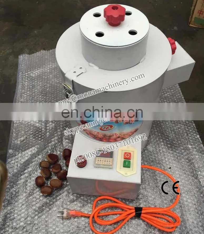 Automatic Electric Chinese Chestnut Skin Peeling Machine/ Commercial Chestnut Skin Removing Machine