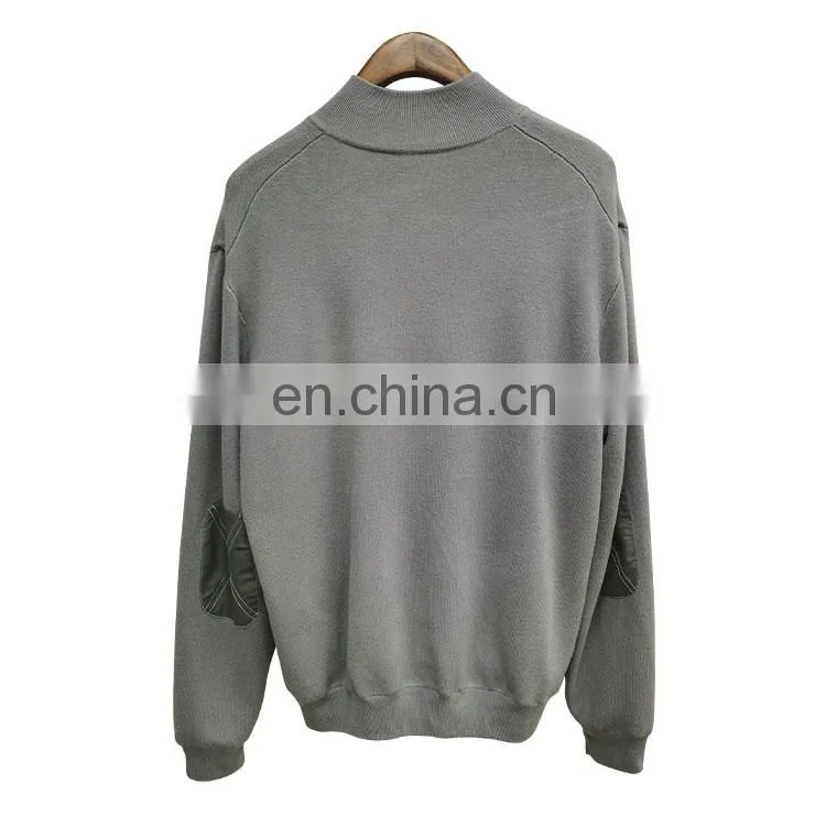 DiZNEW European and American high quality men's wear 14GG thick 100%Rayon sweater