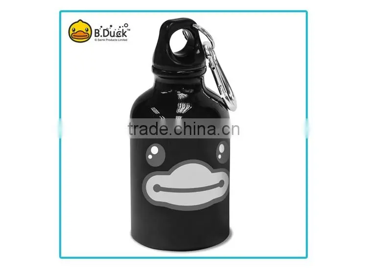 B.Duck design hot water bottle unique aluminum sports water bottles for men