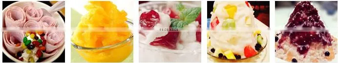 Stainless Steel Single Round Pan Thai Fired Ice Cream Machine