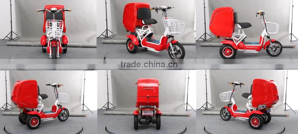 China 500w electric cargo tricycle