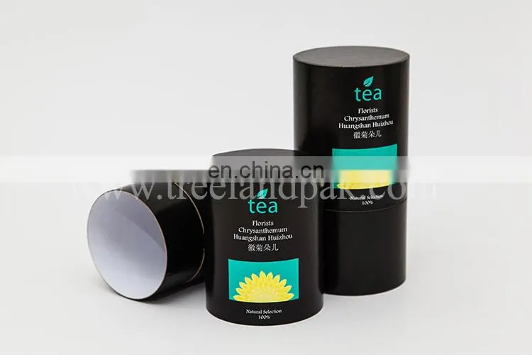Hot Sale Loose Tea Cardboard Box Kraft Paper Tea Container
