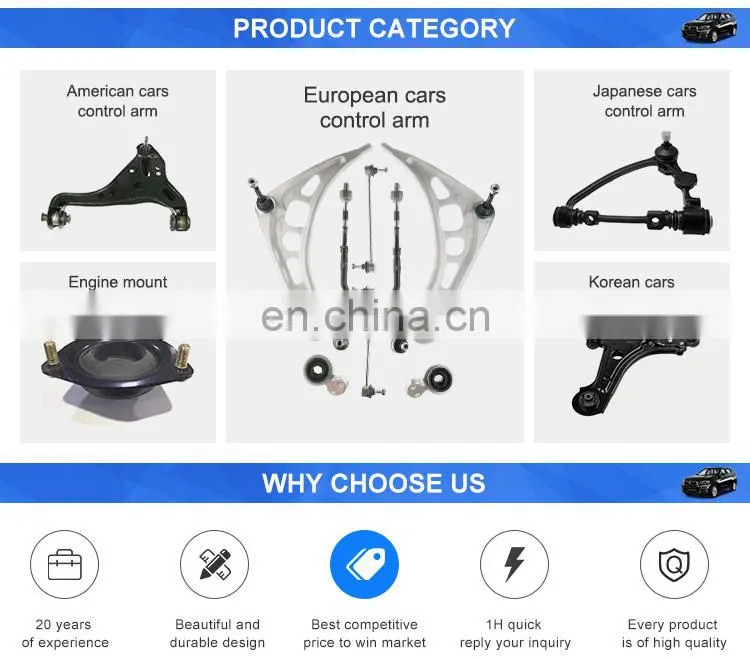 48067-29075 48066-29075 High Quality Suspension Parts Control Arm For Toyota Hiace