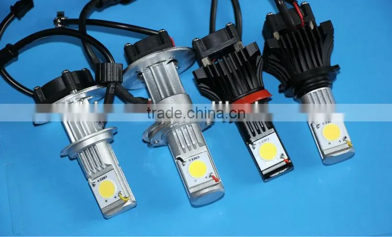 high intensity LED power headlight 50W 2000Lm 12V/24V