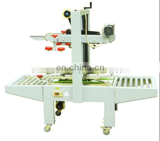 Fully Automatic corner edge H type box sealing tape machine edge banding corner rounding machine