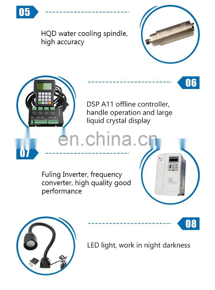 Senke Mini 600*600mm CNC High Efficiency High Accuracy Metal Engraver /Milling Machine