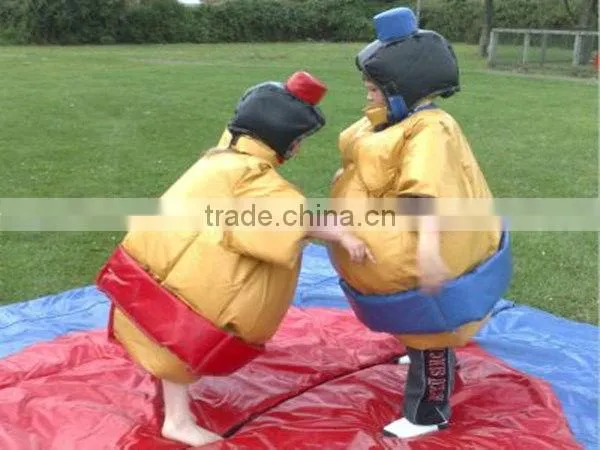 Interesting inflatable sumo wrestling suits/inflatable sumo suits for sale