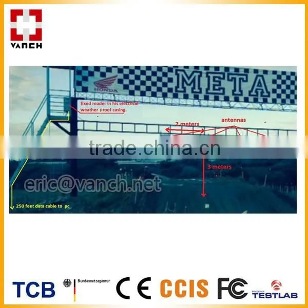 uhf rfid reader for truck access control in warehouse