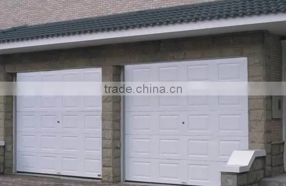 OKM garage door price, sectional garage door with polyurethane foam and CE