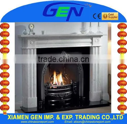 Denmark marble fireplace