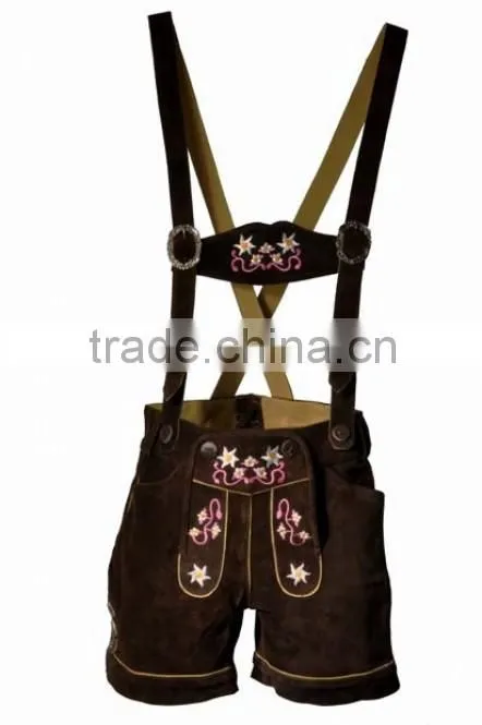 Ladies Bavarian Oktoberfest Lederhosen Costume