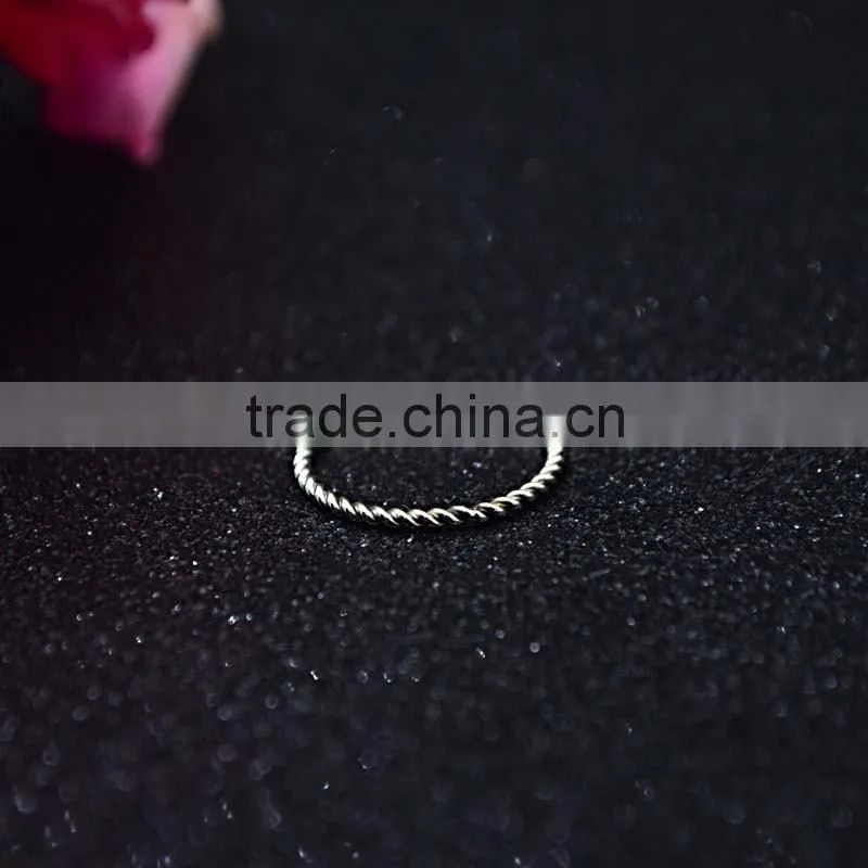 New wholesale products silver jewelry stainless steel women rings