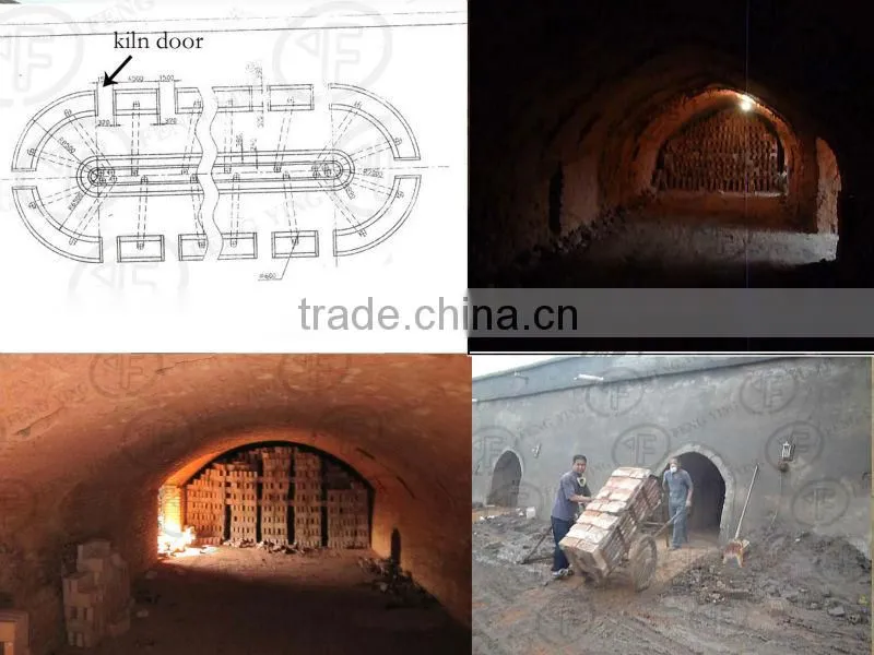 Low investment Hybrid hofffman kiln for firing clay bricks