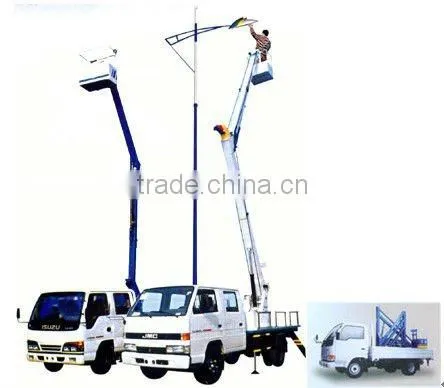 High quality vehicular self-propelled articulated work platform/hydraulic vehicle mounted boom lift platform