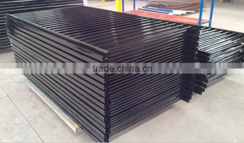security wrought iron pool fence