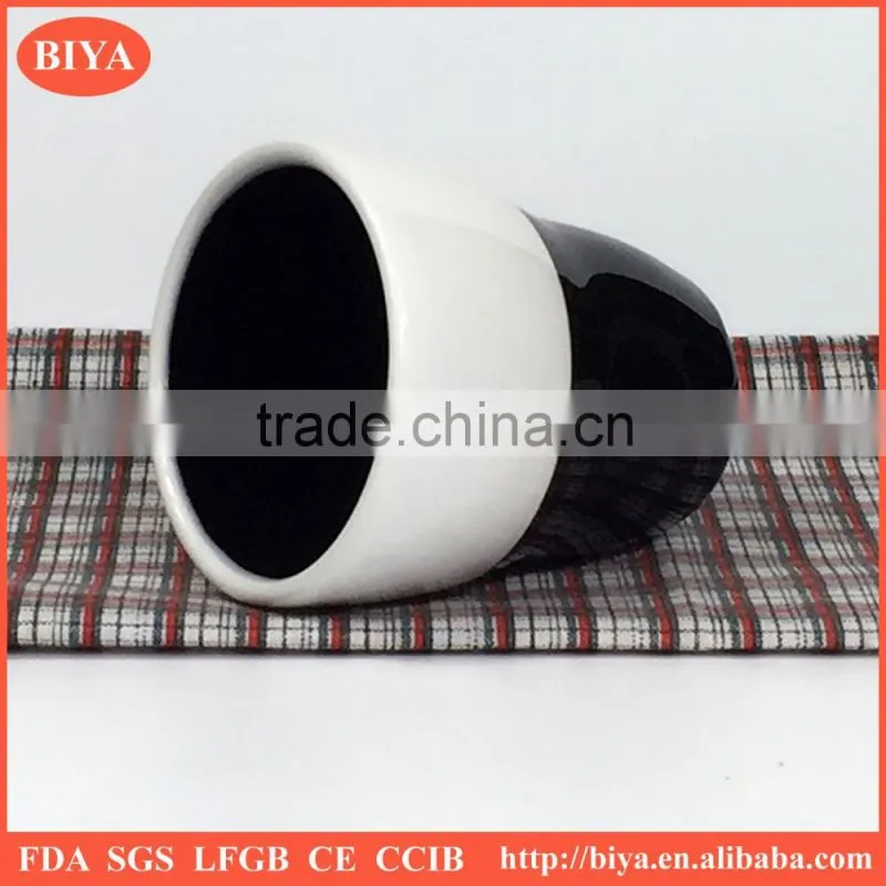 personalized stoneware mug wholesale single wall cup ceramic coffee cup with colorful