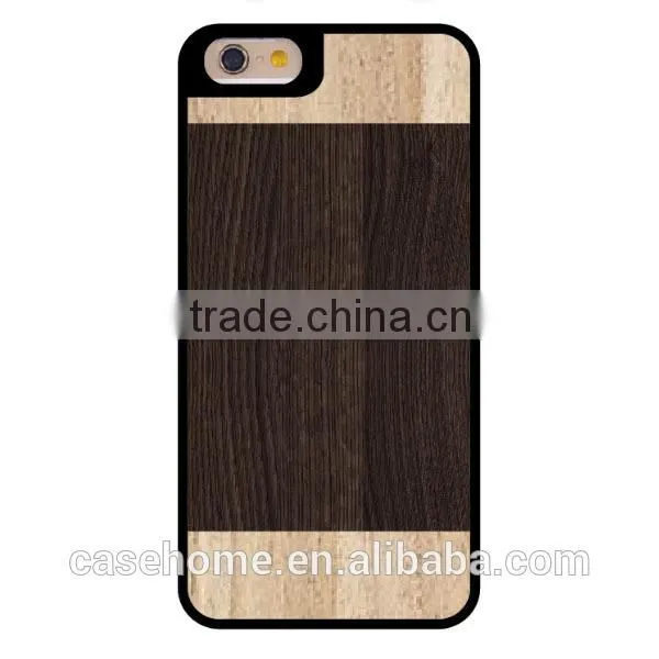 Natural Wood Wooden Case And Real Marble Back Case for iphone 6s