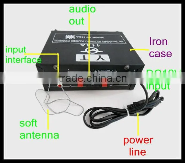 hi-fi stereo amplifier YT-118A with ICD/VCD/DVD input