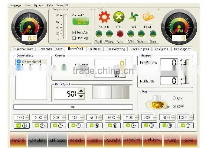 Common Rail system Test Bench