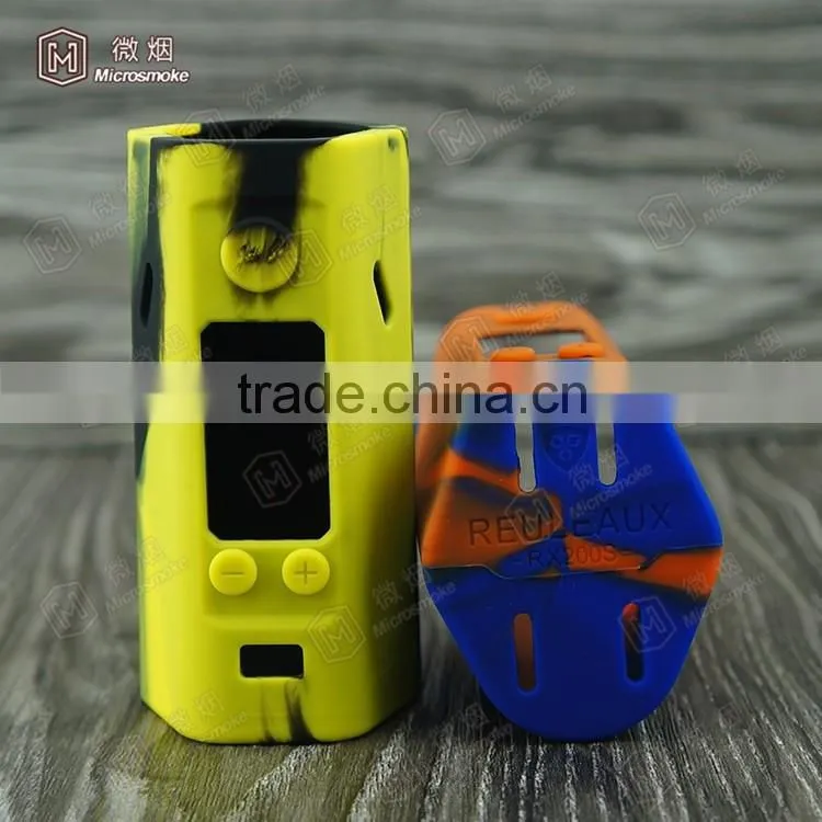 Original Reuleaux RX200S 200W TC Box Mod silicone case cover non-toxic Environmental protection amazing color