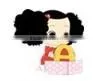 2014 promotional straight plastic animal pattern lovely ruler for kids OEM design