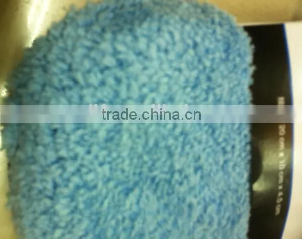 Microfiber Plush Mesh Sponge Pad For Car Care