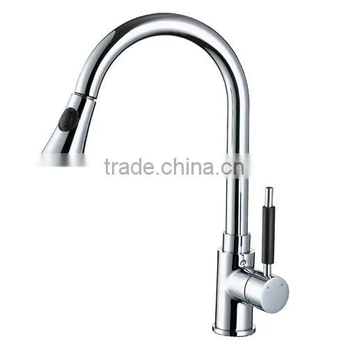 Black kitchen faucet Brass body Hot Selling