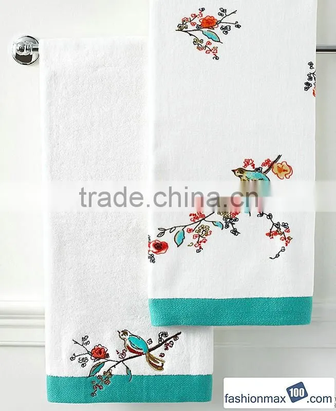 China new products 100% Cotton Towel Sets, decoration face towel sets