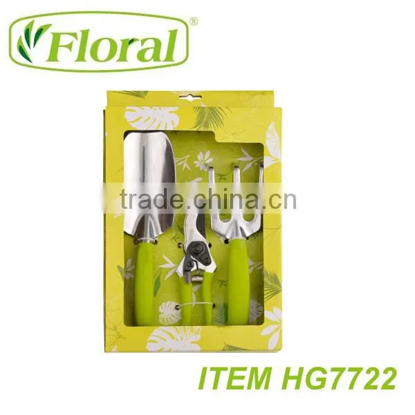 3 piece garden tool set