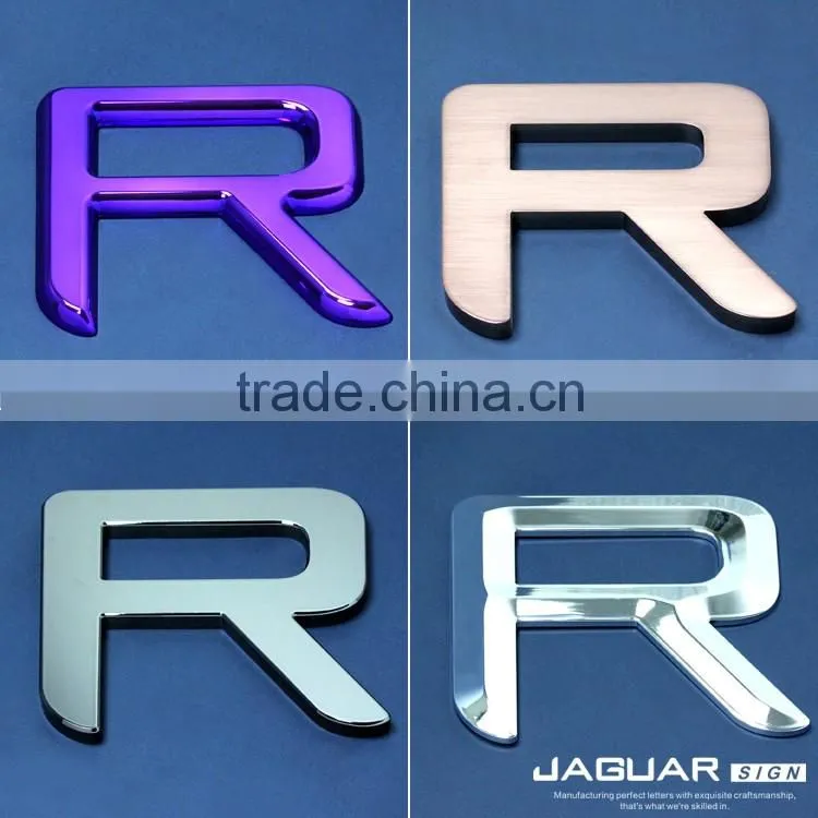 full color storefront decorative alphabetical vaccum forming letter
