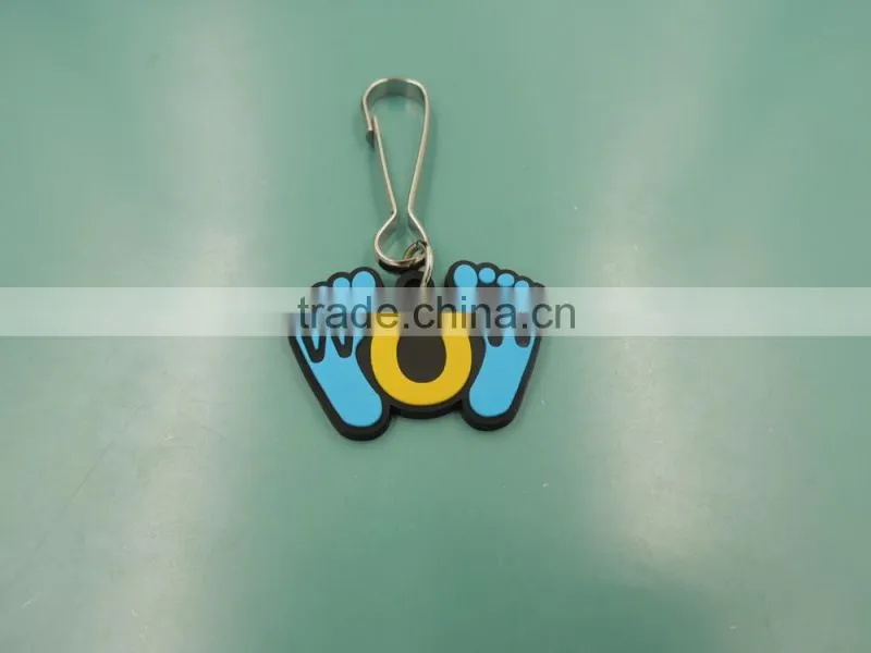 Promotional cheap custom soft pvc keychain
