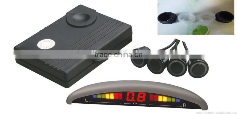 Waterproof clear silicone seals rings on auto reversing radar