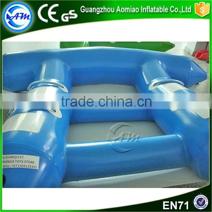 Fashionable water game good price inflatable flying fish towable