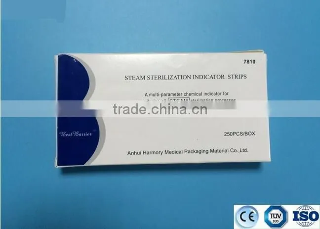 Chemical Indicator Strip in Plasma/Steam Sterilization / Strip Test