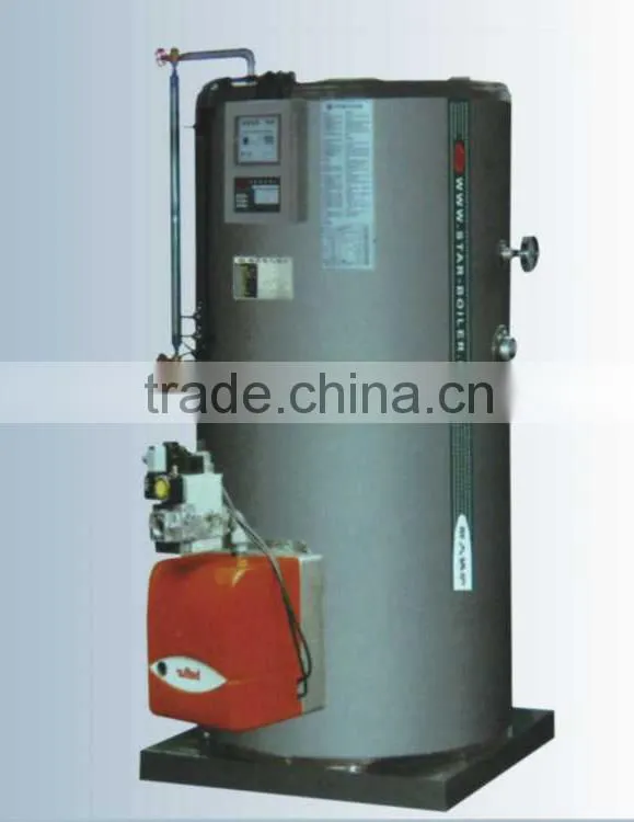 Hot sale light diesel oil burner vertical oil fired steam boiler