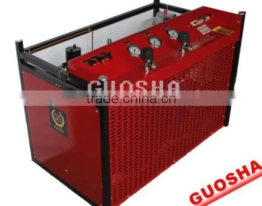 GSW200 Big Workload 200-300 Bar Efficient Portable Diving Center Air Compressor